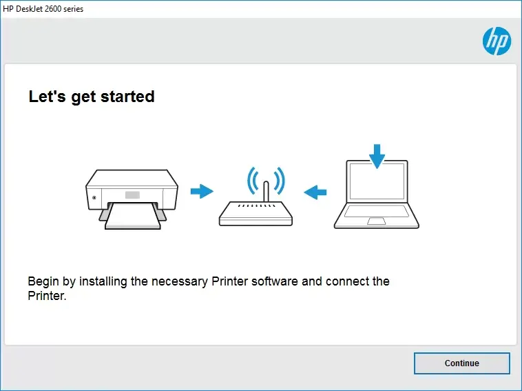 Driver Installation for HP Deskjet D4168