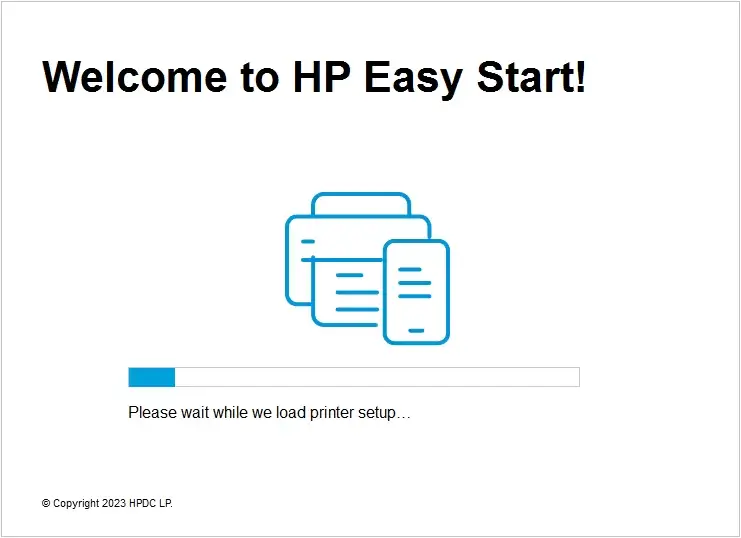 Installing driver for HP Deskjet D4168 step 1