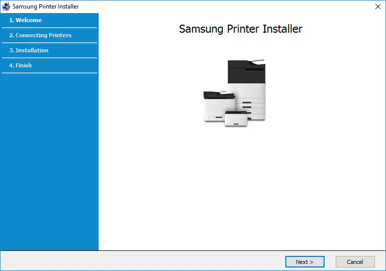 Installing Samsung Driver